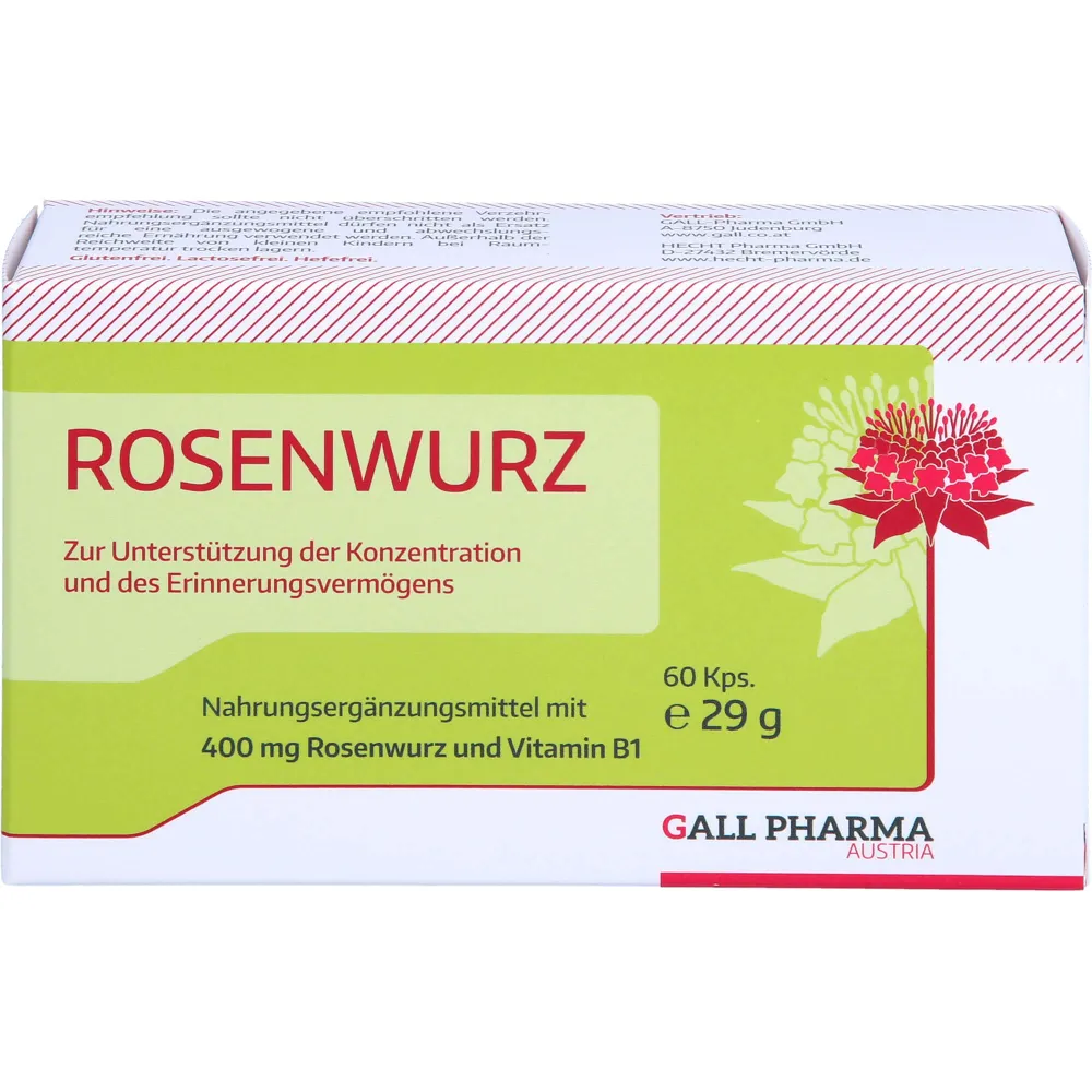 Rosenwurz 400 mg Kapseln 60 St