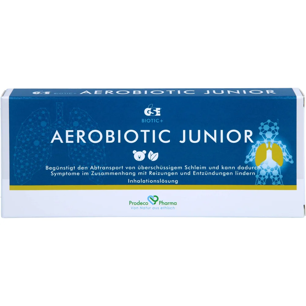 Gse Aerobiotic Junior Einm.Amp.f.Vern.Inhal.-Lsg. 50 ml