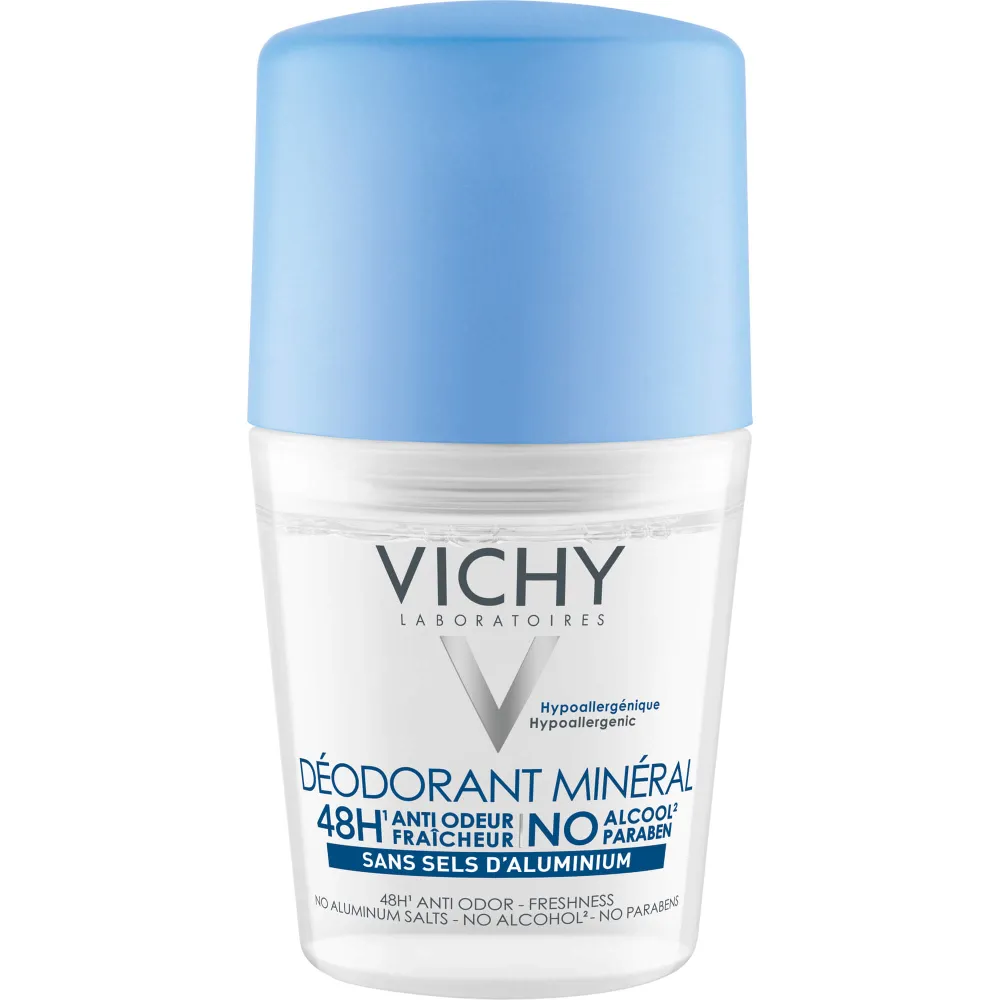 Vichy Deo Roll-on Mineral 48h ohne Aluminium 50 ml