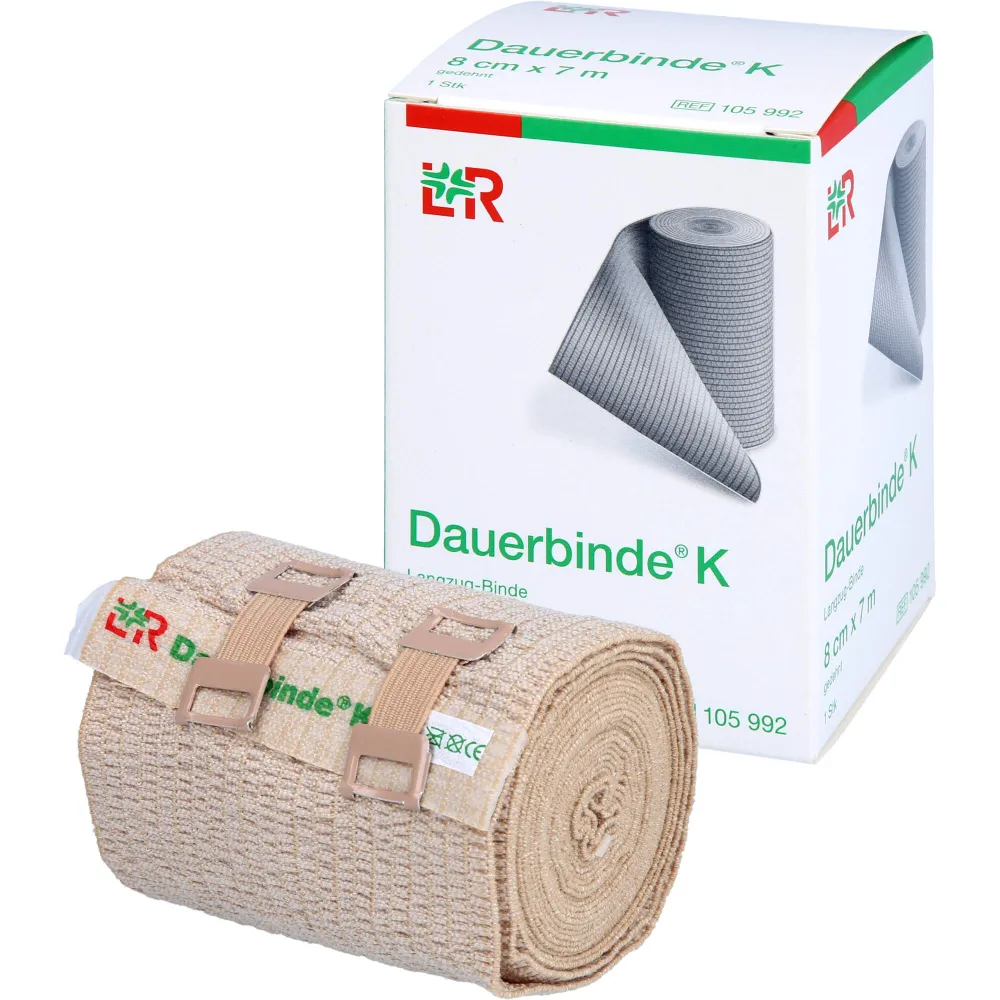 Dauerbinde kräftig 8 cmx7 m 1 St