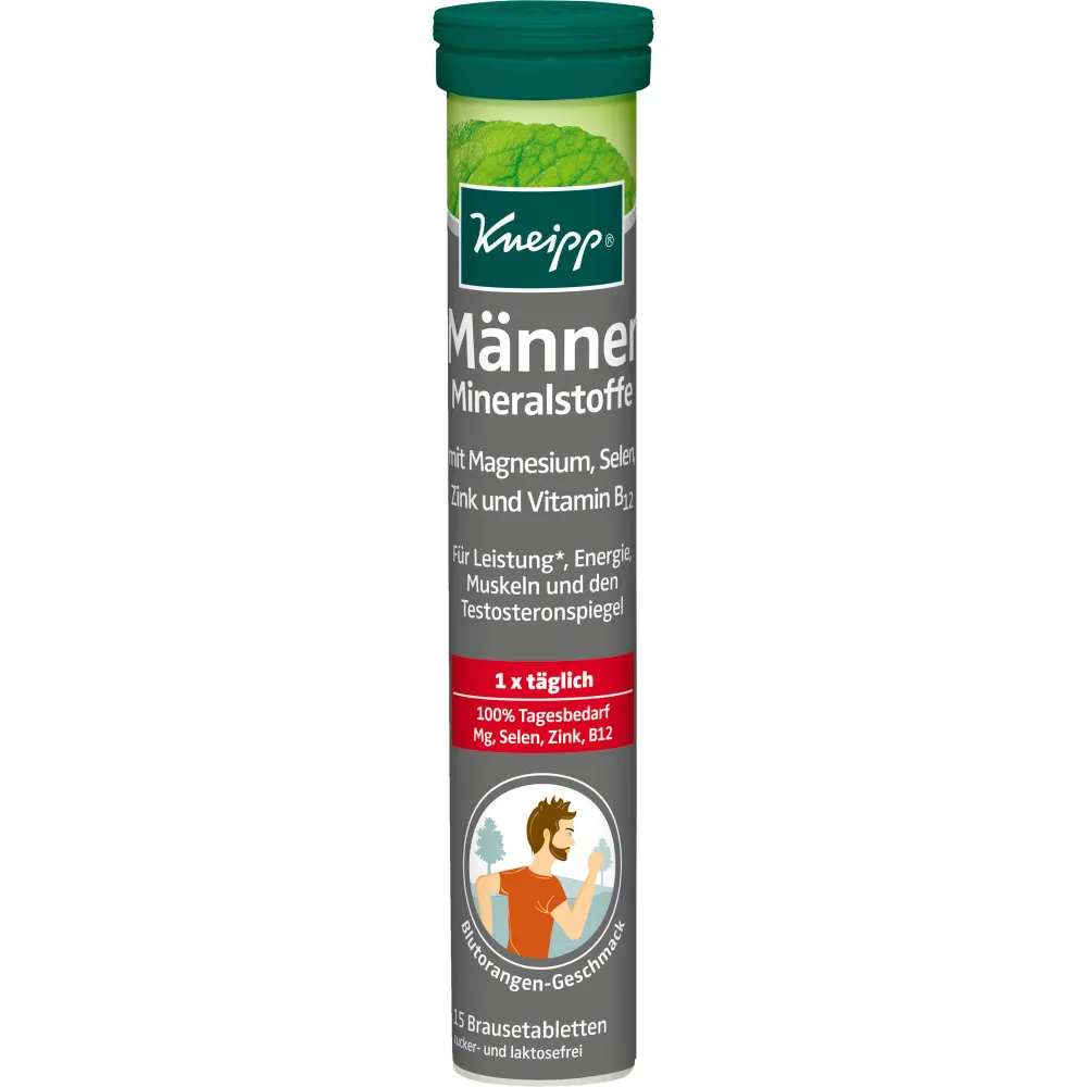 Kneipp Männer Mineralstoffe Brausetabletten 15 St