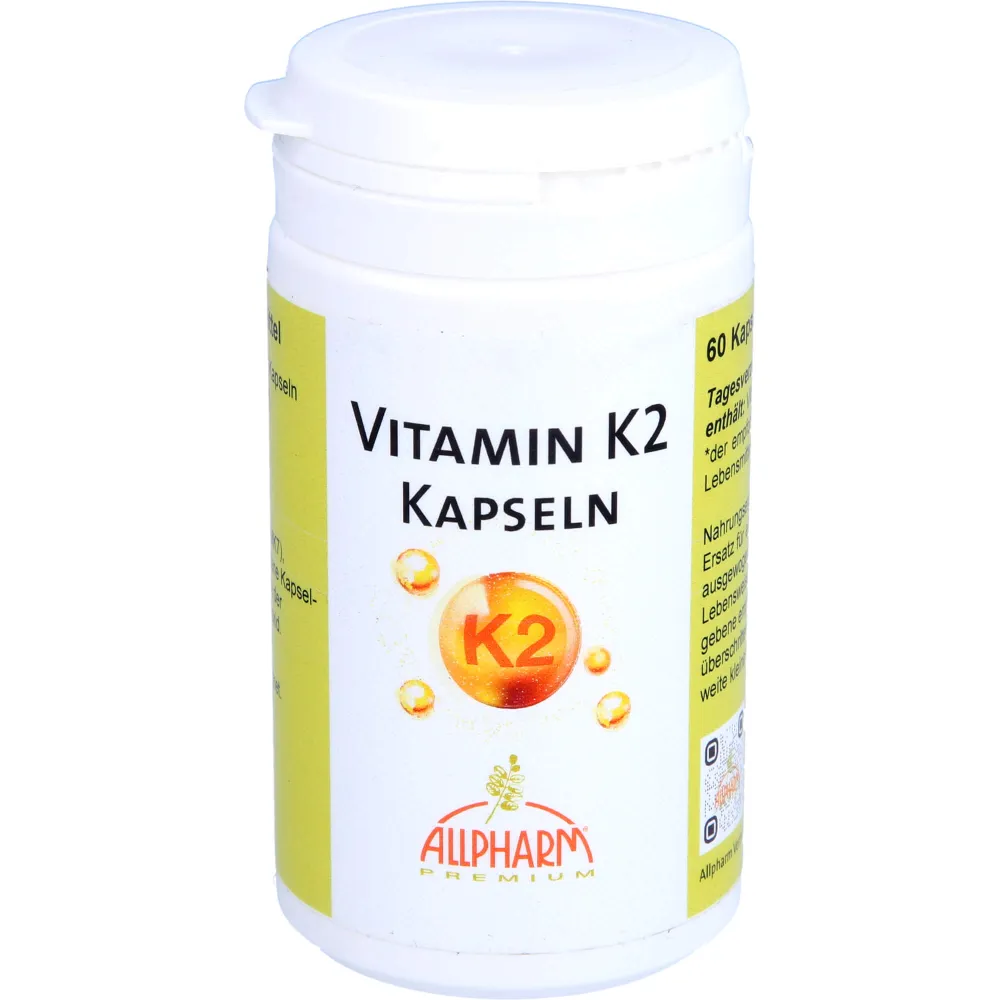 Vitamin K2 Mk7 Allpharm Premium 100 µg Kapseln 60 St
