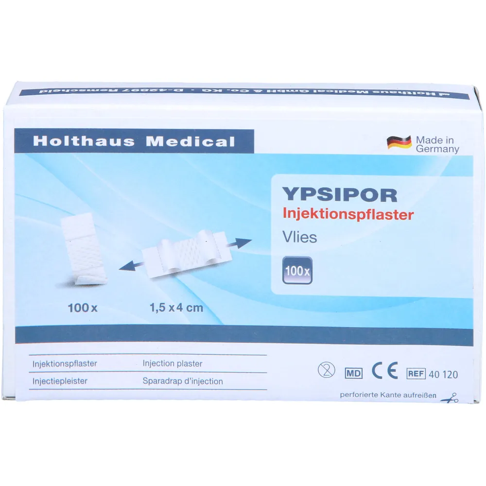 Ypsipor Injektionspflaster 1,5x4 cm 100 St