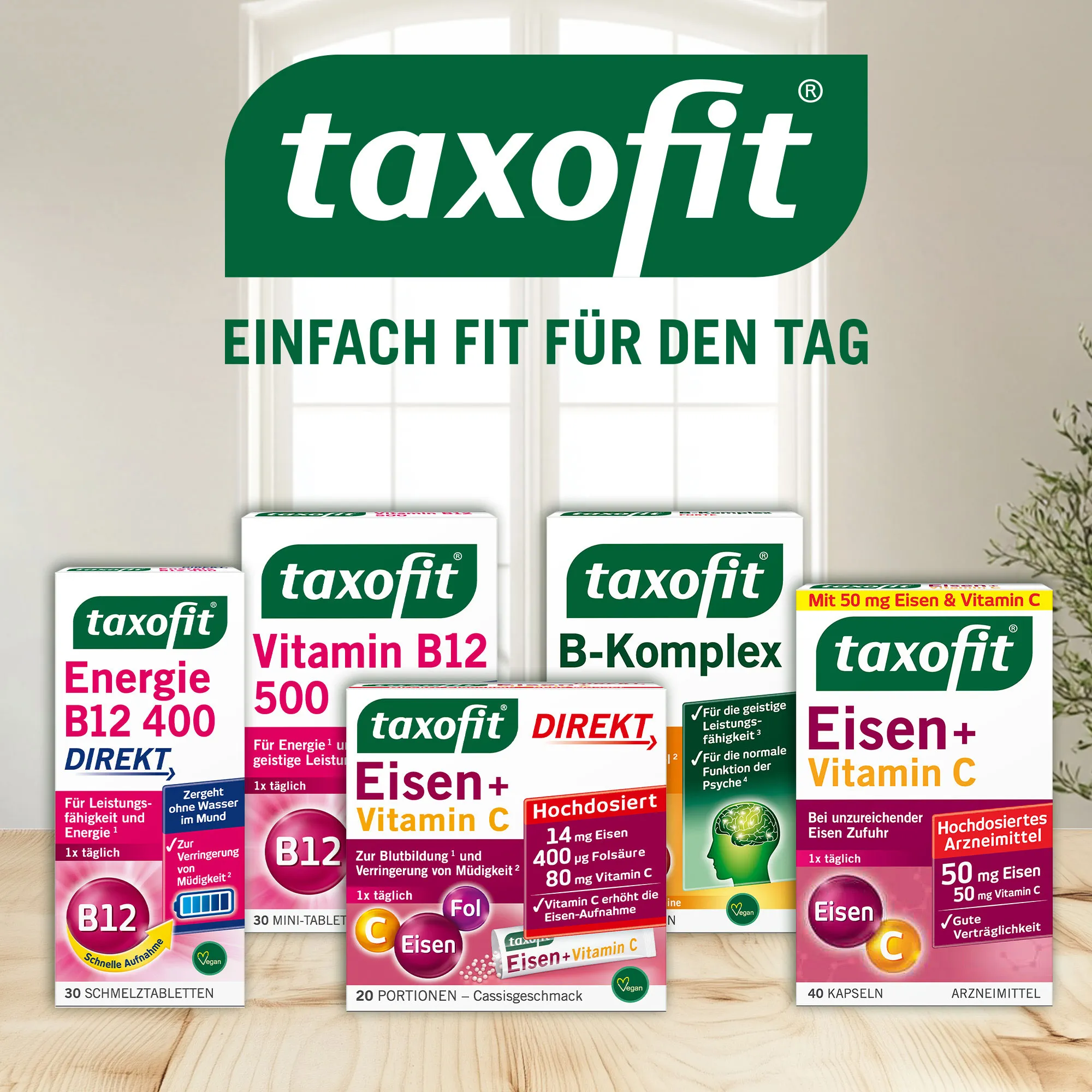 Taxofit B-Komplex Tabletten 40 St