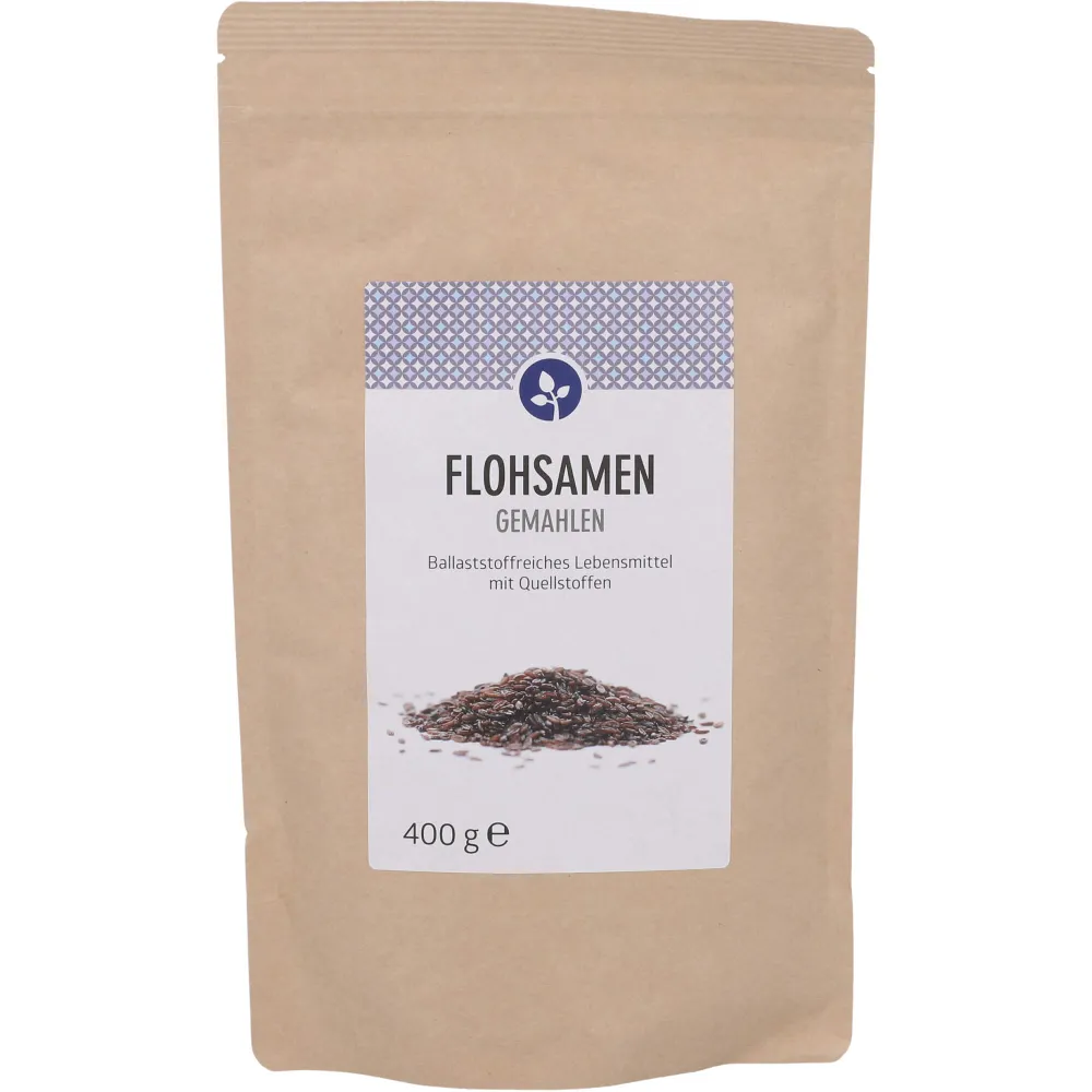 Flohsamen Gemahlen Pulver 400 g