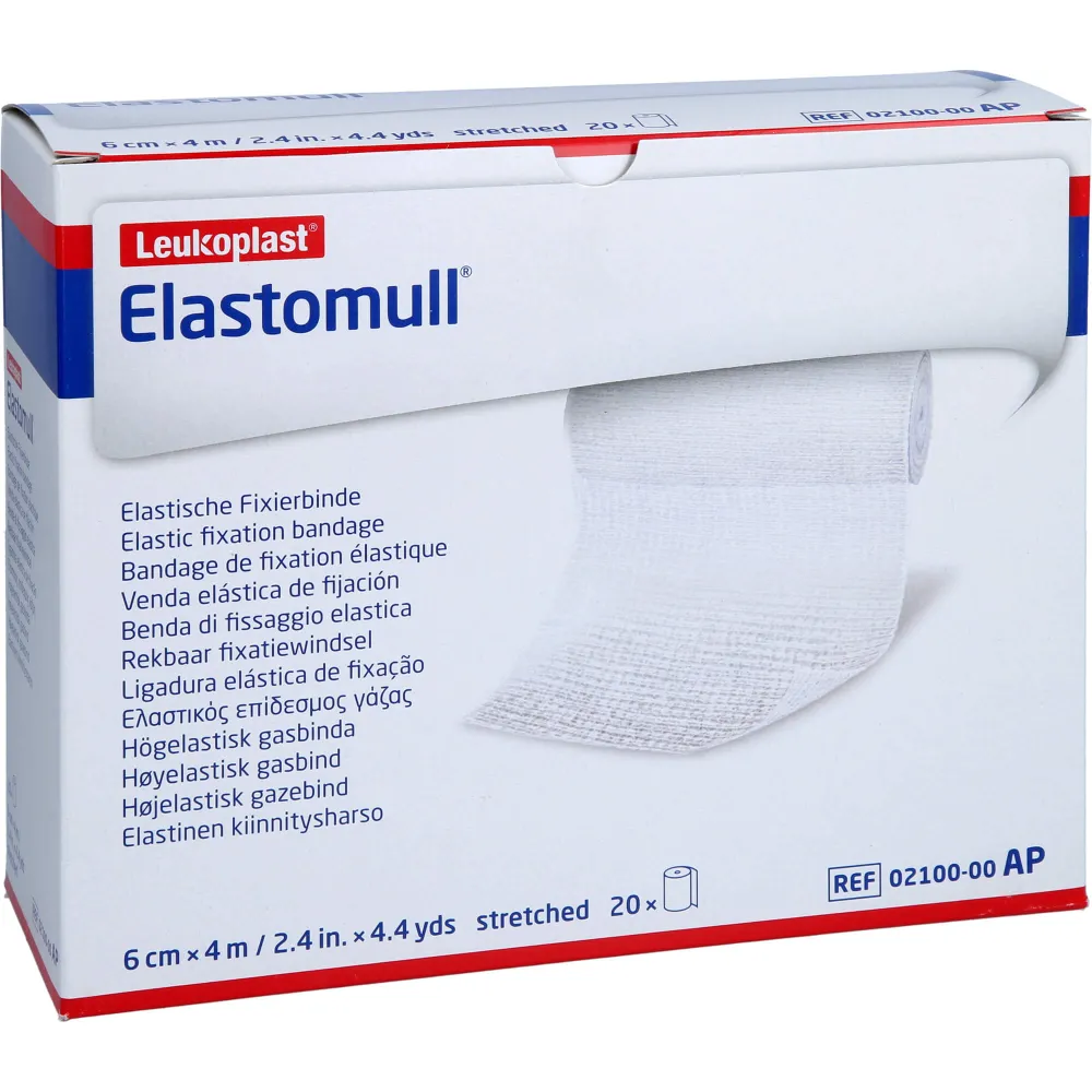 Elastomull 6 cmx4 m elast.Fixierb.2100 20 St