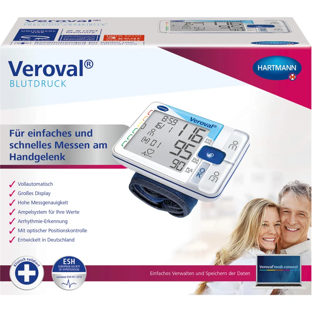 Veroval Handgelenk-Blutdruckmessgerät 1 St