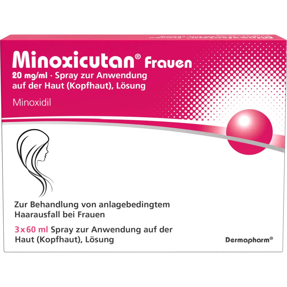Minoxicutan Frauen 20 mg/ml Spray 180 ml
