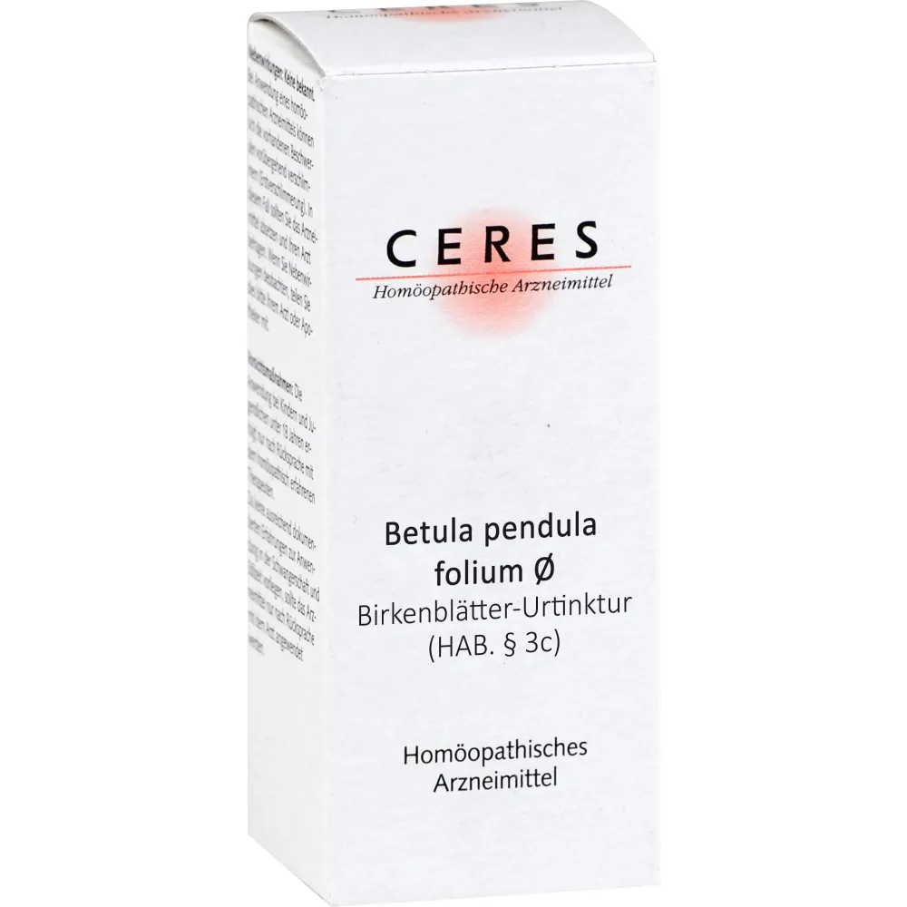 Ceres Betula pendula folium Urtinktur 20 ml