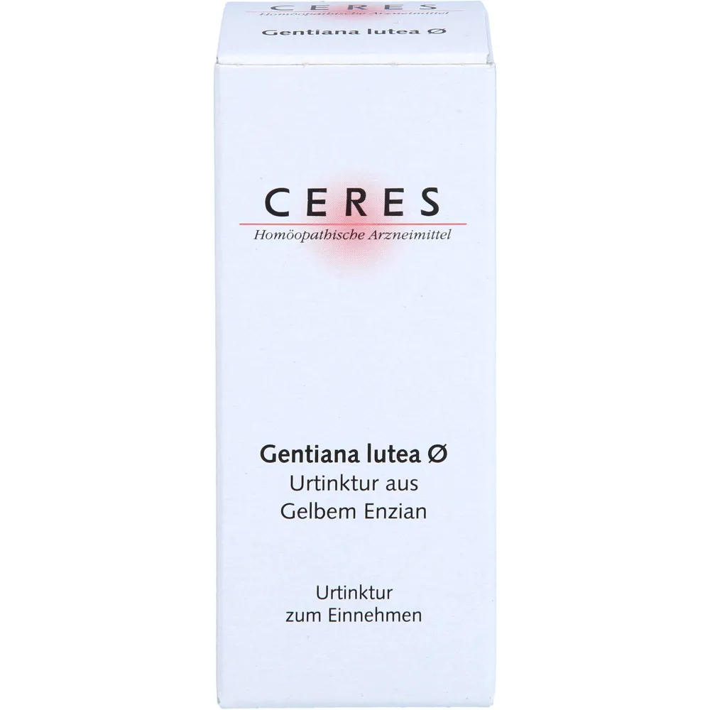Ceres Gentiana lutea Urtinktur 20 ml