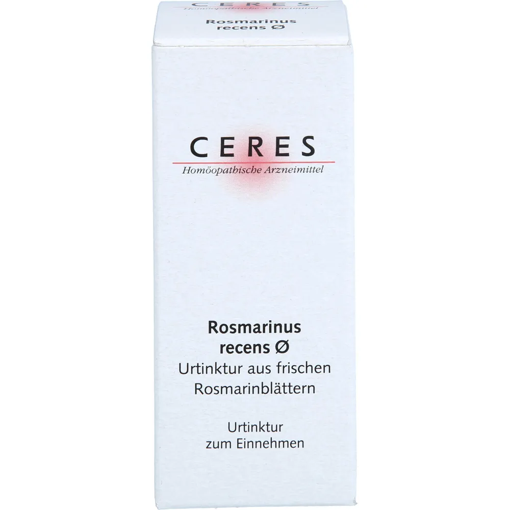 Ceres Rosmarinus recens Urtinktur 20 ml