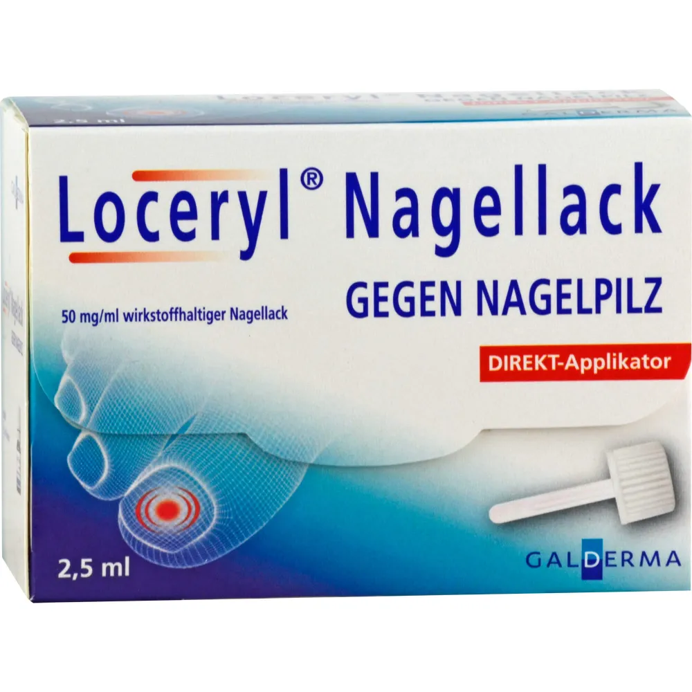 Loceryl Nagellack gegen Nagelpilz Direkt-Applikat. 2,5 ml