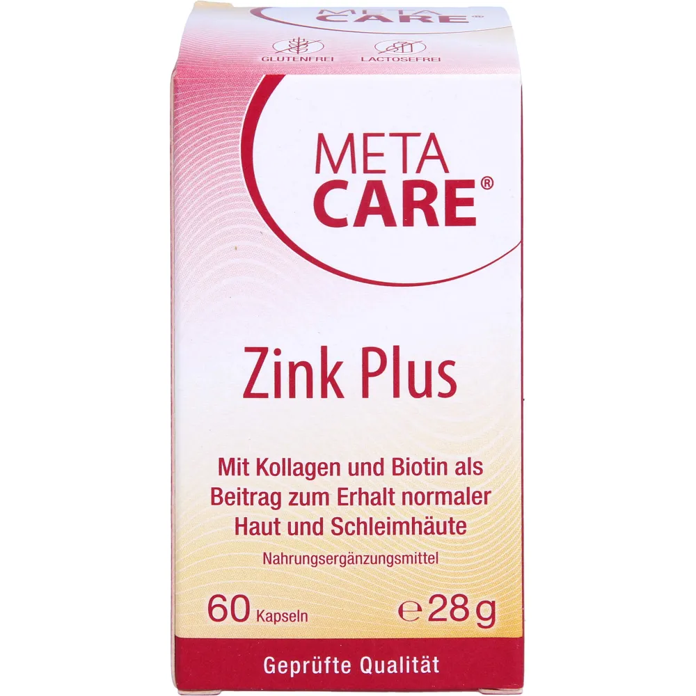 Meta-Care Zink+ Kapseln 60 St