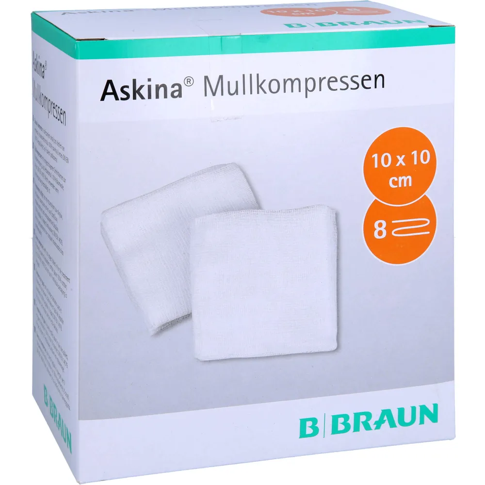 Askina Mullkompressen 10x10 cm steril 50 St