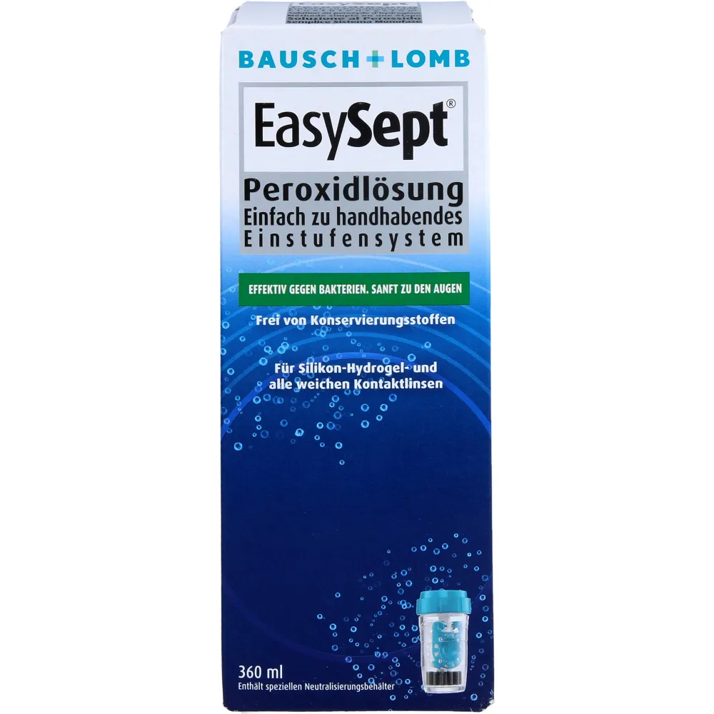 Easysept Peroxidlösung weiche Kontaktlinsen 360 ml