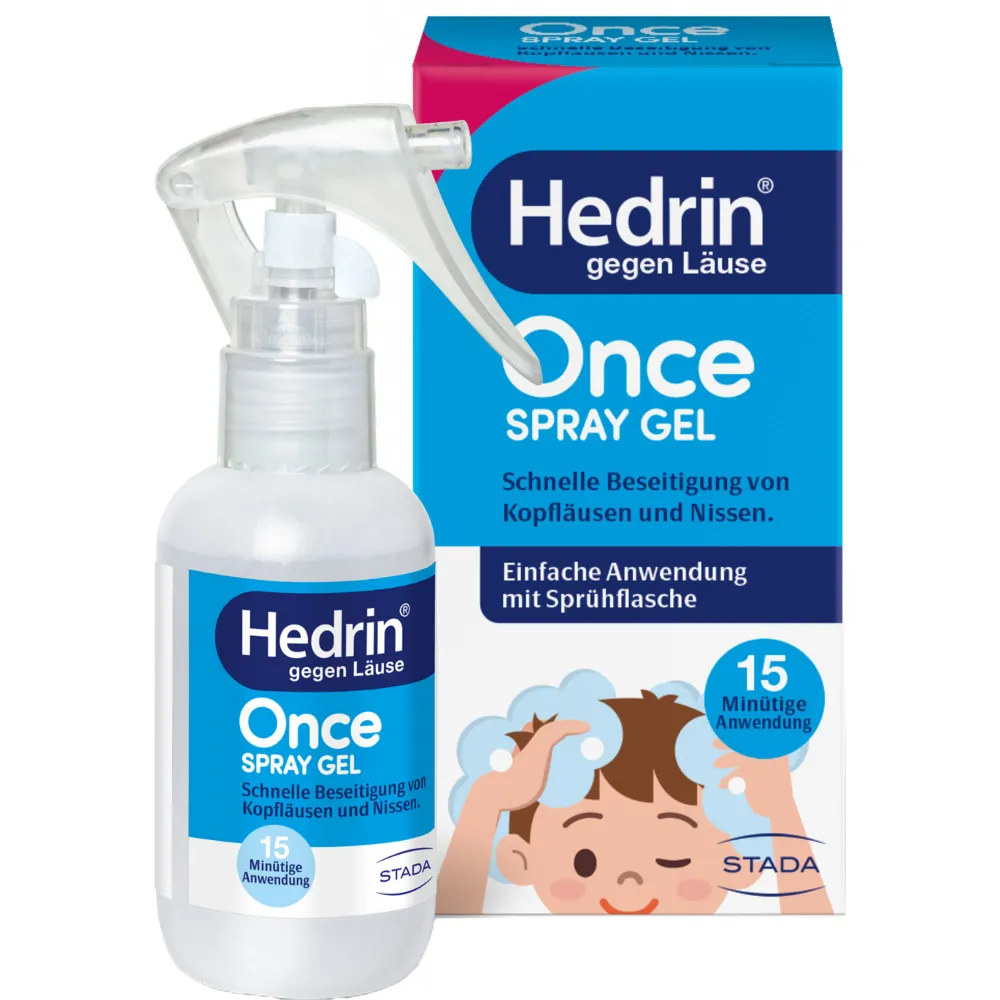Hedrin Once Spray Gel 60 ml