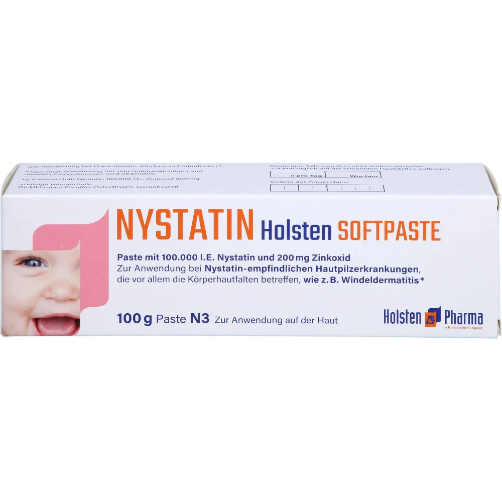 Nystatin Holsten Softpaste 100 g