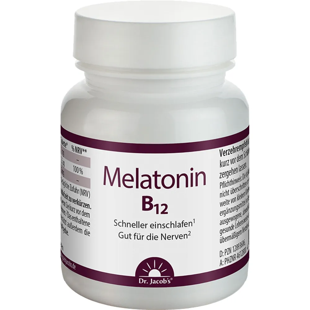 Melatonin B12 Dr.Jacob's Tabletten 60 St