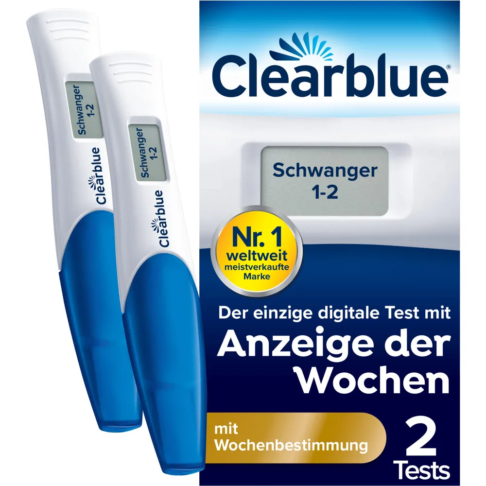 Clearblue Schwangerschaftstest m.Wochenbestimmung 2 St