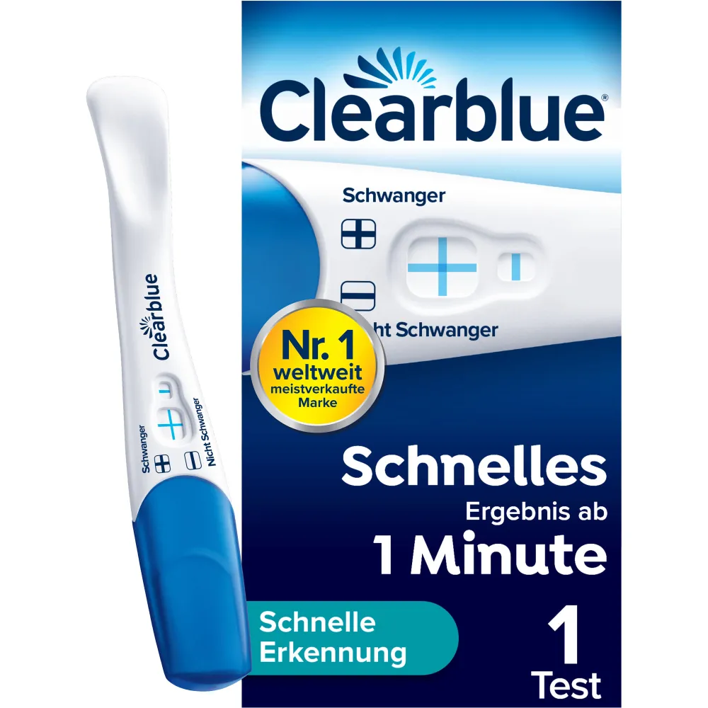 Clearblue Schwangerschaftstest schnelle Erkennung 1 St