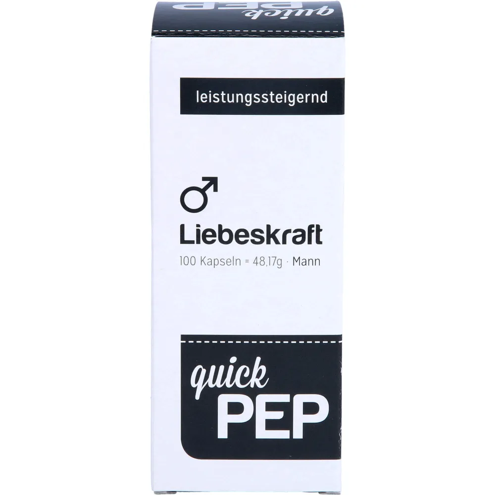 Quickpep Liebeskraft Mann Kapseln 100 St