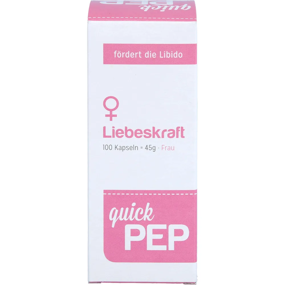 Quickpep Liebeskraft Frau Kapseln 100 St