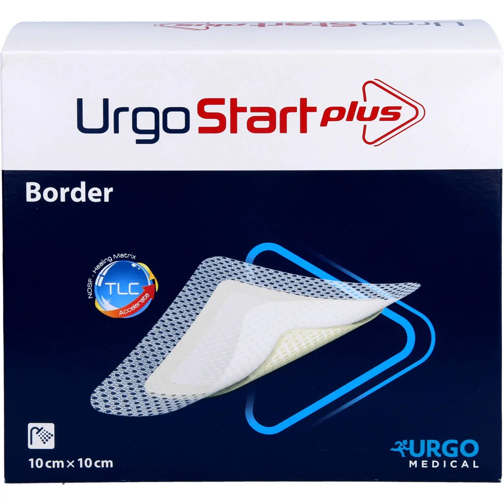 Urgostart Plus Border 10x10 cm Wundverband 20 St