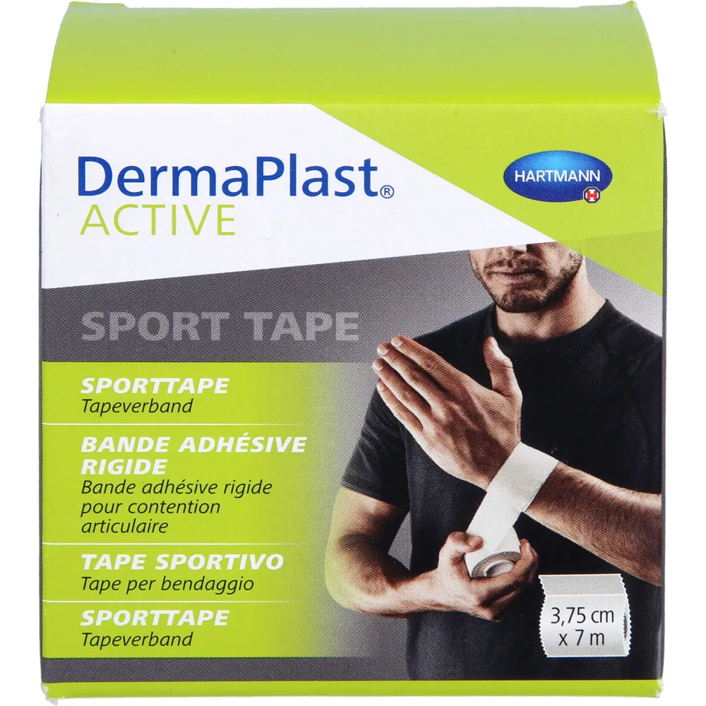Dermaplast Active Sport Tape 3,75 cmx7 m weiß 1 St
