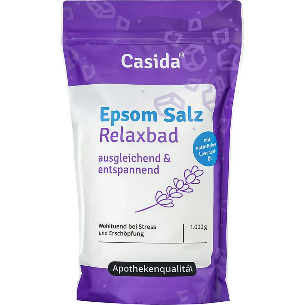 Epsom Salz Relaxbad mit Lavendel 1 kg