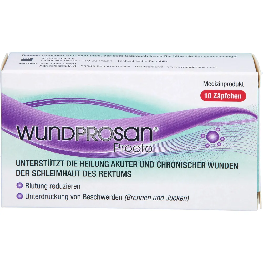 Wundprosan Procto Suppositorien 10 St