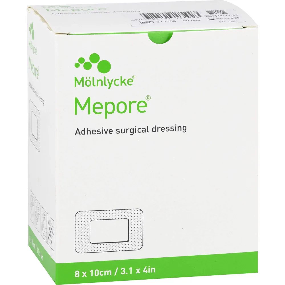 Mepore Wundverband steril 8x10 cm 50 St
