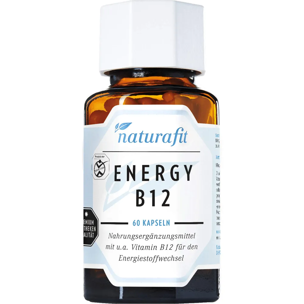 Naturafit Energy B12 Kapseln 60 St