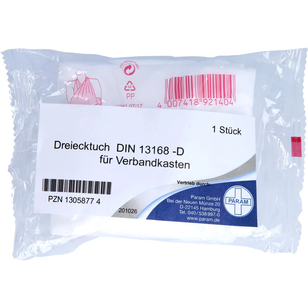 Dreiecktuch Din 13168-D f.Verbandkasten 1 St