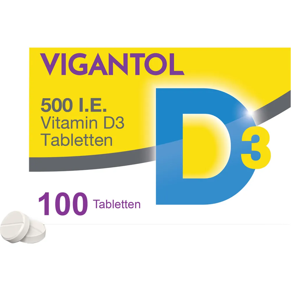 Vigantol 500 I.E. Vitamin D3 Tabletten 100 St