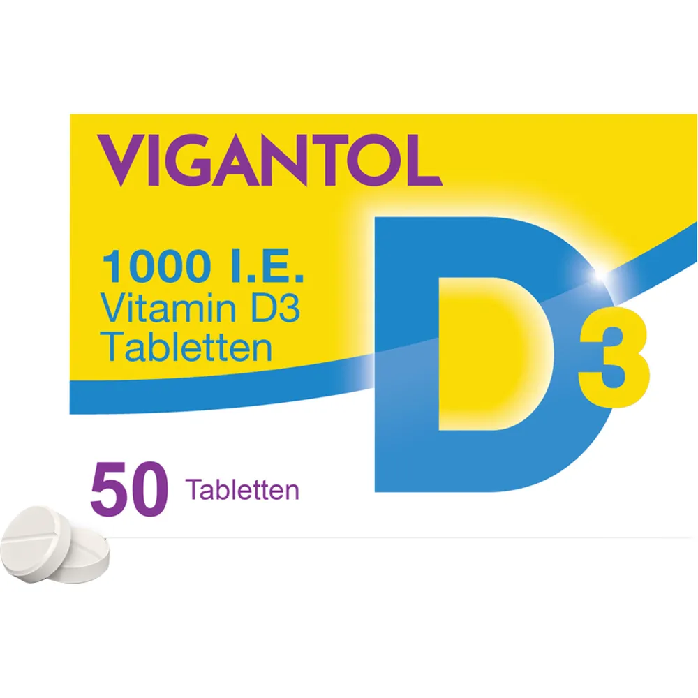 Vigantol 1.000 I.E. Vitamin D3 Tabletten 50 St