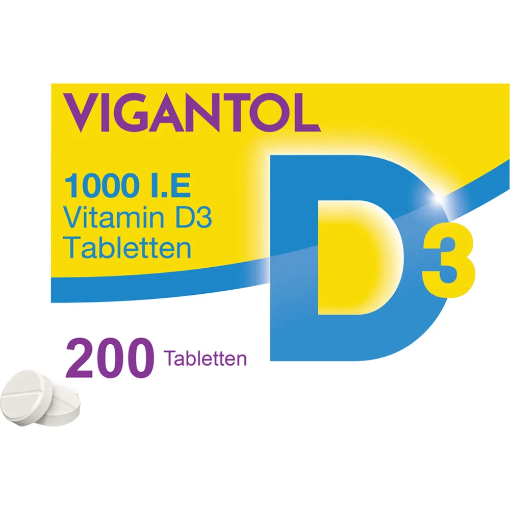 Vigantol 1.000 I.E. Vitamin D3 Tabletten 200 St