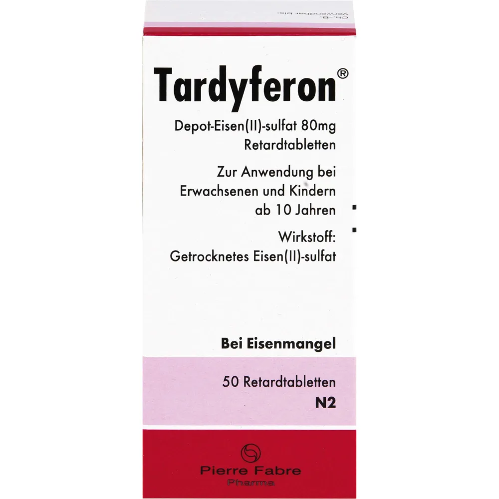 Tardyferon Depot-Eisen(Ii)-sulfat 80 mg Retardtab. 50 St