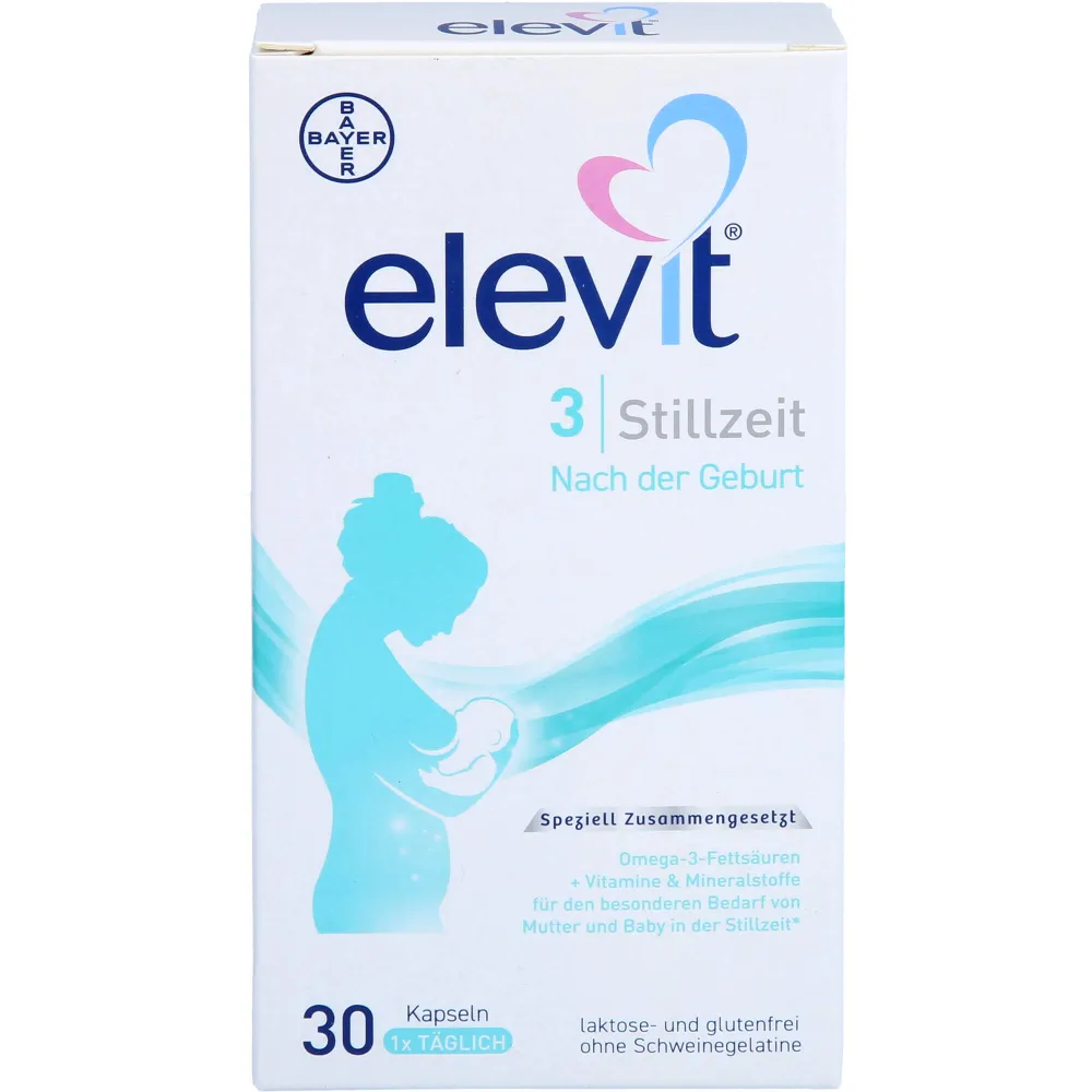 Elevit 3 Stillzeit Weichkapseln 30 St