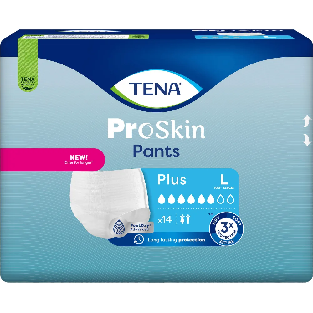 Tena Pants Plus L bei Inkontinenz 14 St