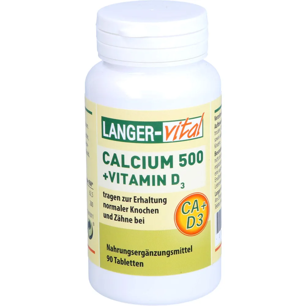 Calcium 500 mg+D3 10 µg Tabletten 90 St