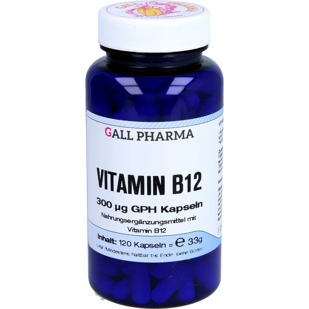 Vitamin B12 300 µg Gph Kapseln 120 St