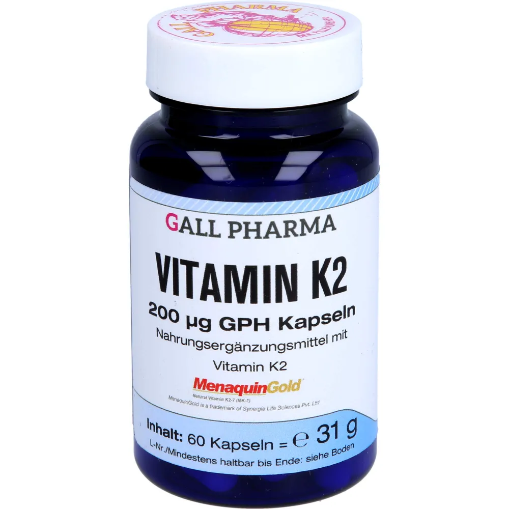 Vitamin K2 200 µg Gph Kapseln 60 St