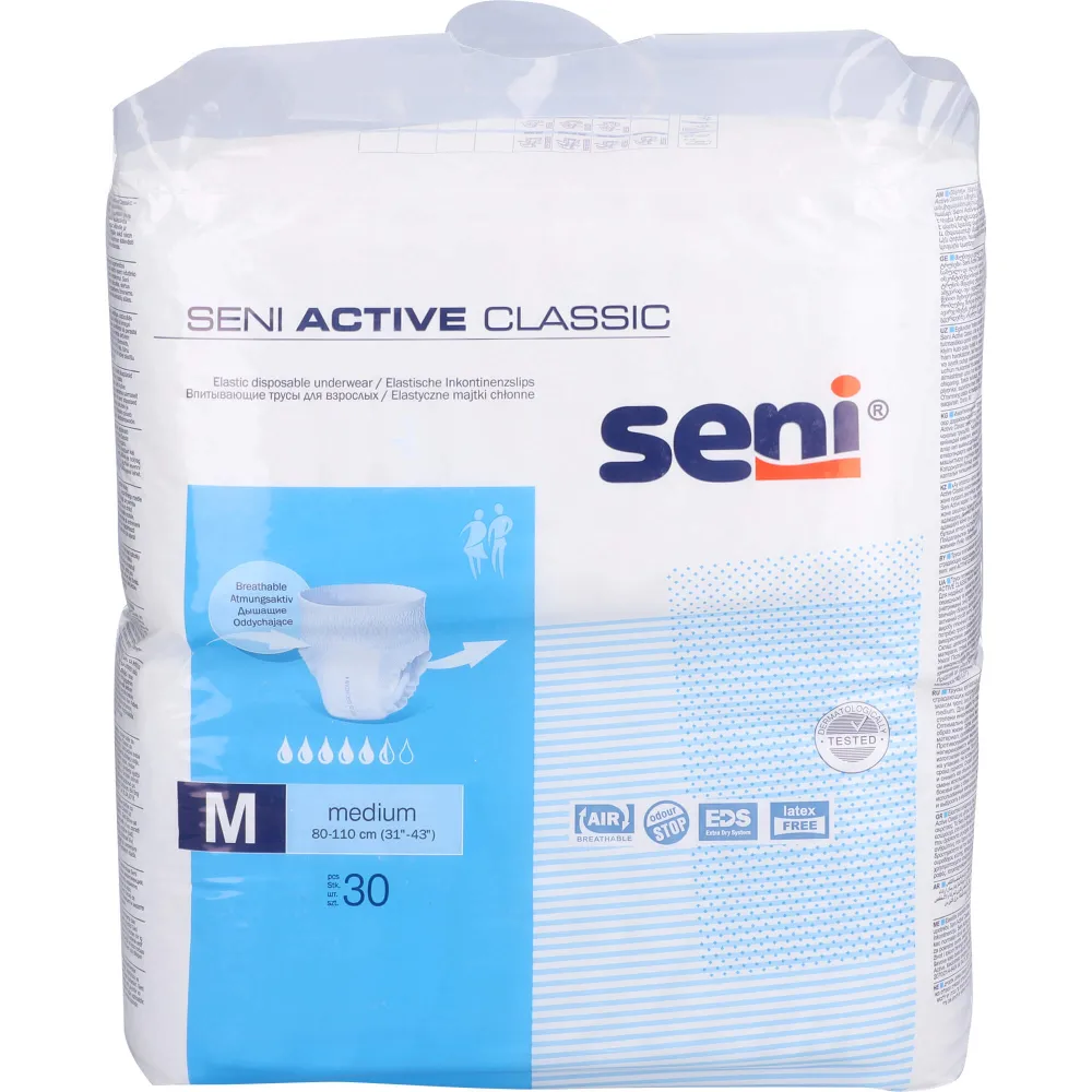 Seni Active Classic Inkontinenzpants M 30 St