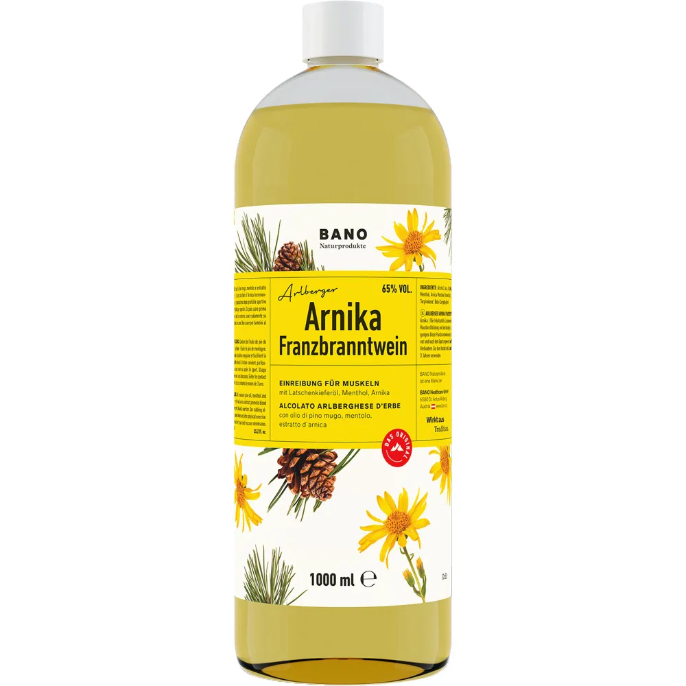 Tiroler Arnika Franzbranntwein 1000 ml
