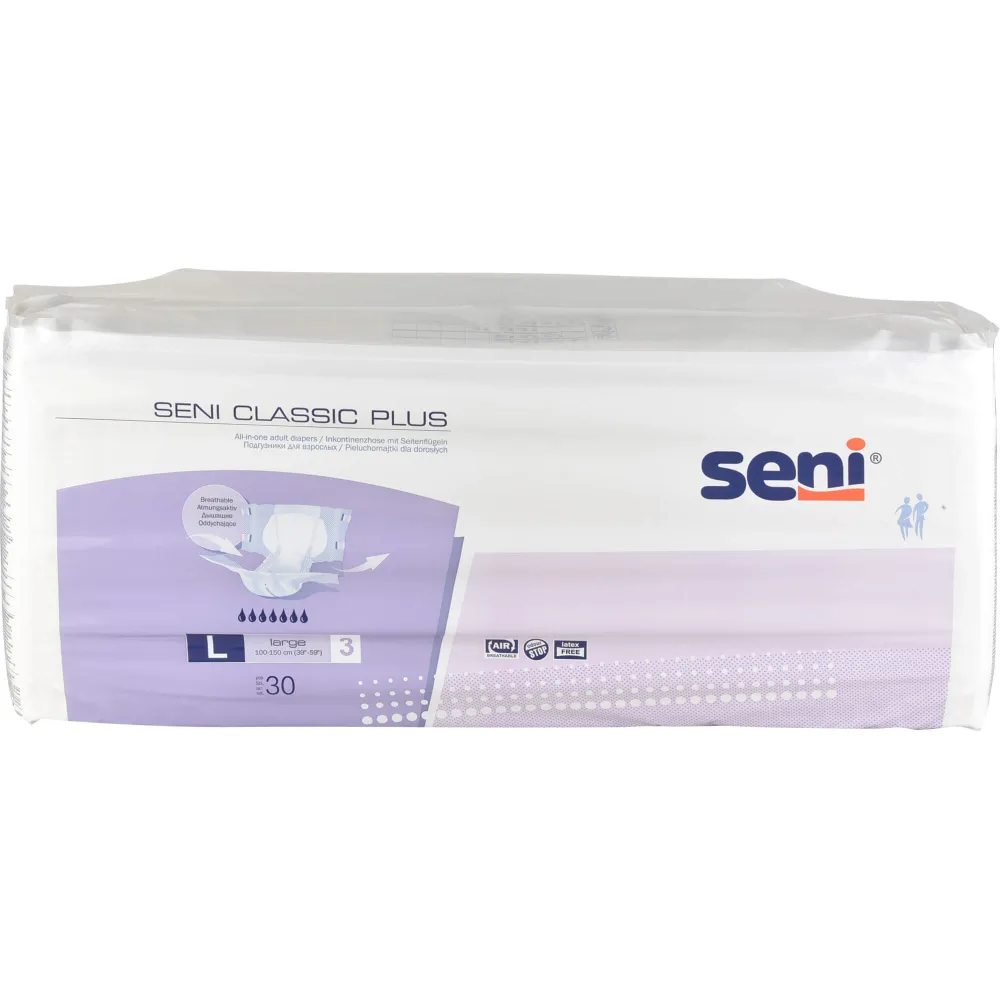 Seni Classic Plus Inkontinenzslip L 30 St