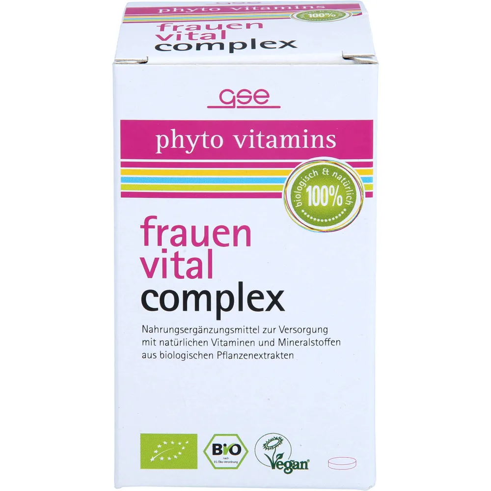 Gse Frauen Vital Complex Bio Tabletten 60 St