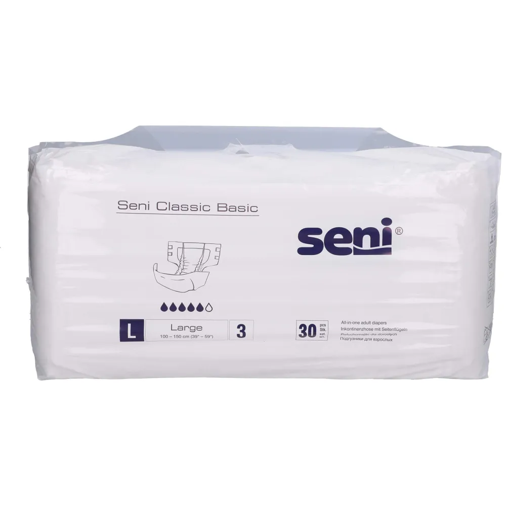 Seni Classic Basic Inkontinenzslip L 30 St