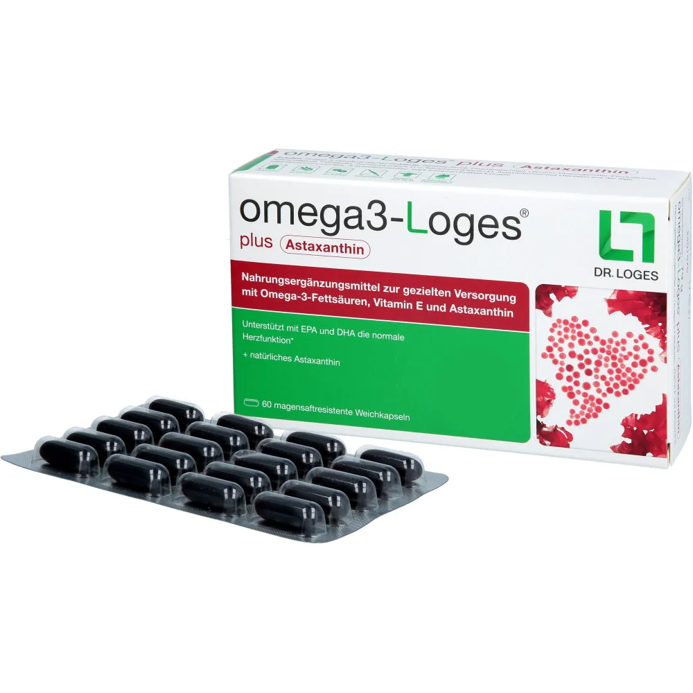 Omega3-Loges plus Kapseln 60 St
