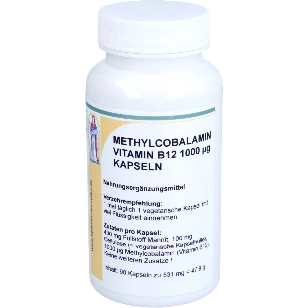 Methylcobalamin 1000 µg Vitamin B12 Kapseln 90 St