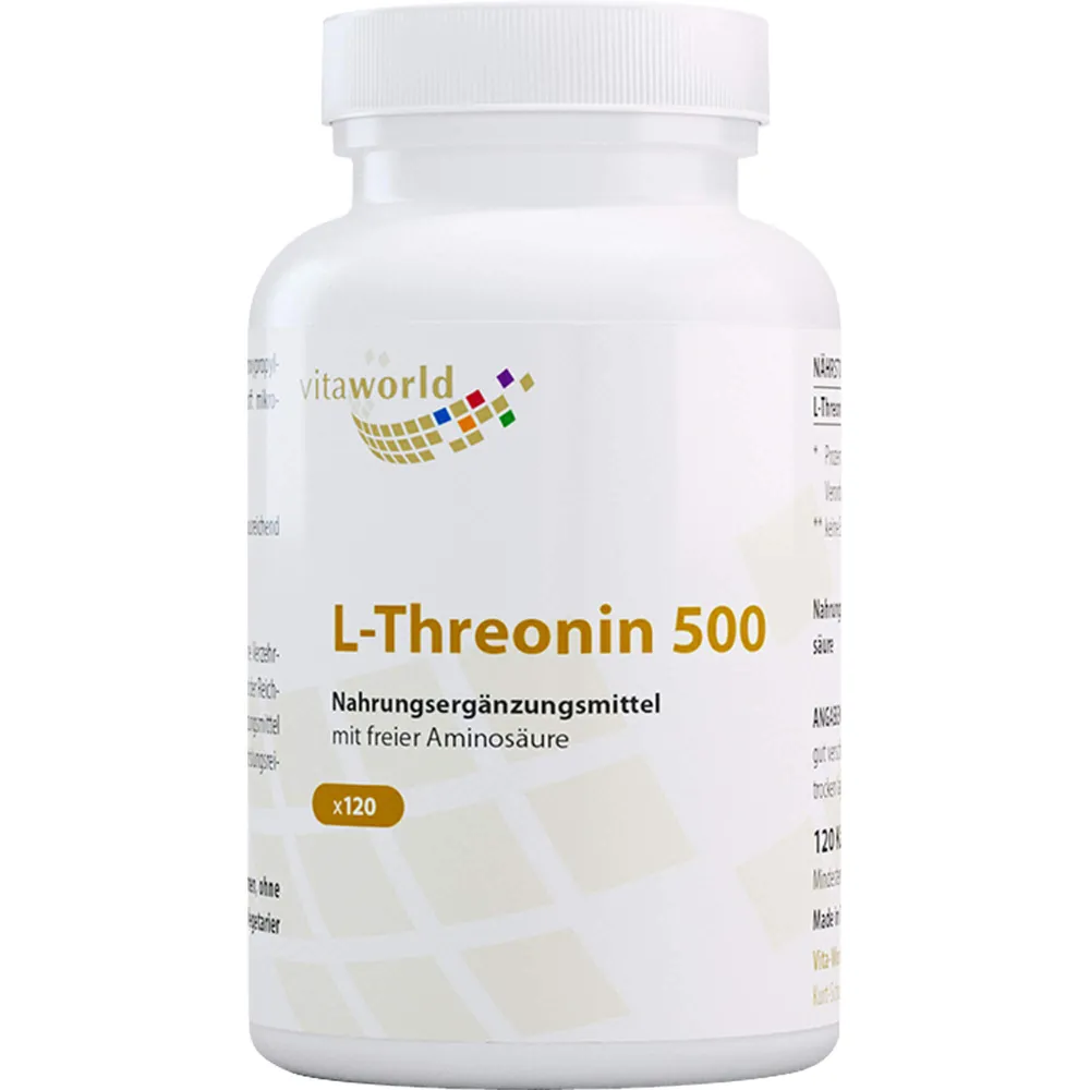 L-Threonin 500 mg Kapseln 120 St